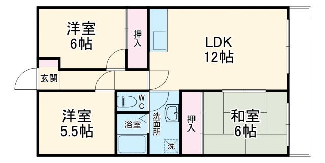 ロワールパークの間取り