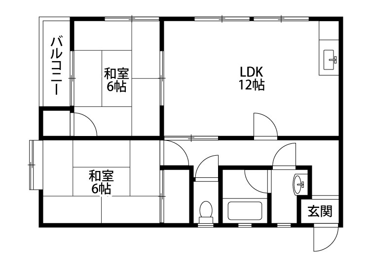 コンフォート元町の間取り