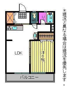 ハビテーションパールの間取り