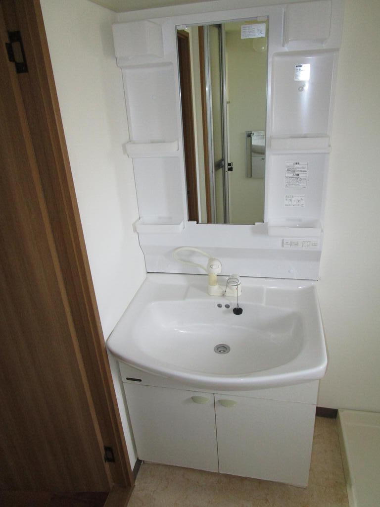 洗面設備　シャワードレッサー付き