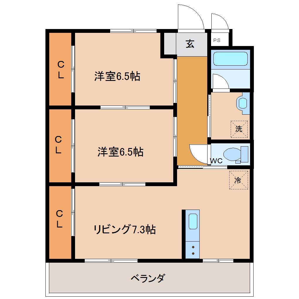 クレシエンテ界の間取り