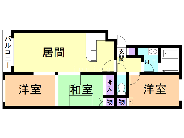 セリエ川端の間取り