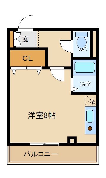 稲城市矢野口のマンションの間取り