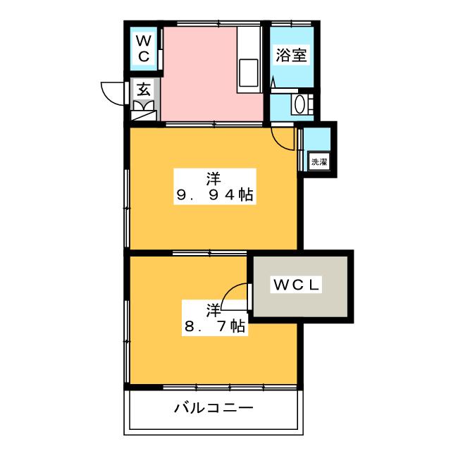 常盤荘の間取り