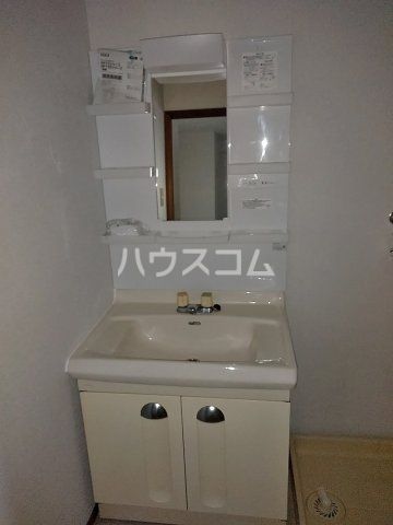 【横須賀市大矢部のマンションの洗面設備】