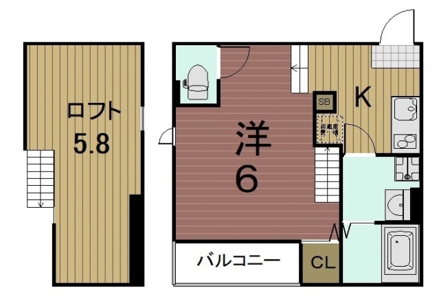 Malva椥辻の間取り