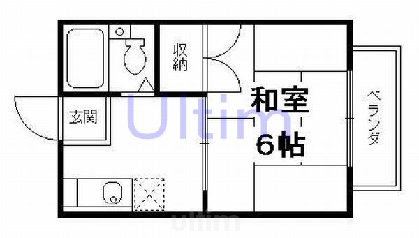 ループ芹川Ａ棟の間取り