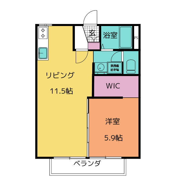 ほほえみ荘の間取り