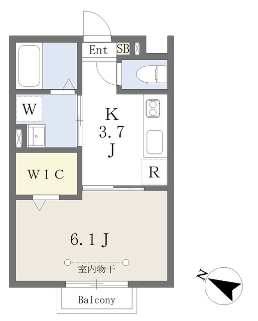 グラスワン原町田の間取り