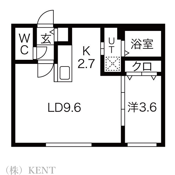 ガーディアン発寒の間取り