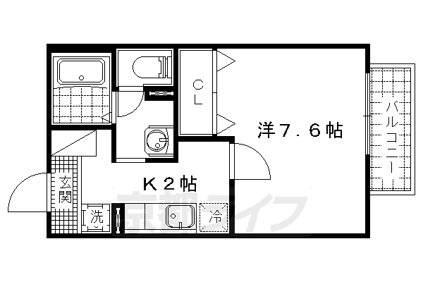 グリーンハイツの間取り