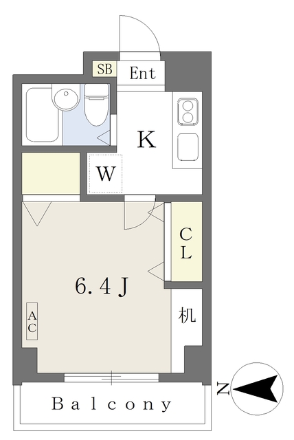 サンルミエールの間取り