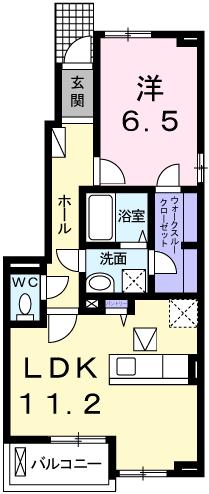 カーサ　エンジェルの間取り