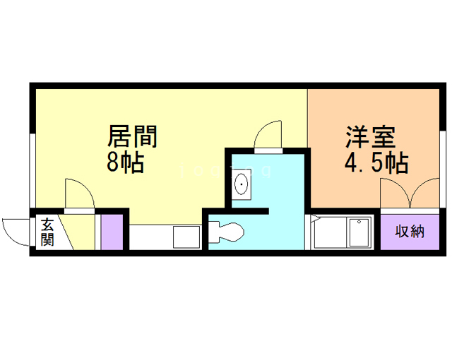 クレセントヒルズの間取り