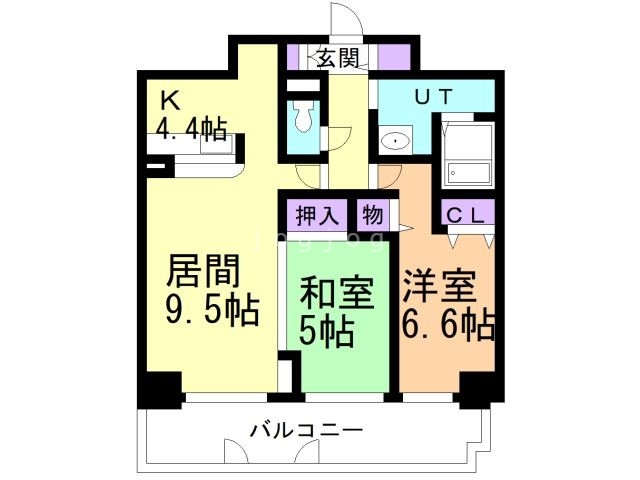 【シビックコート苗穂駅前の間取り】