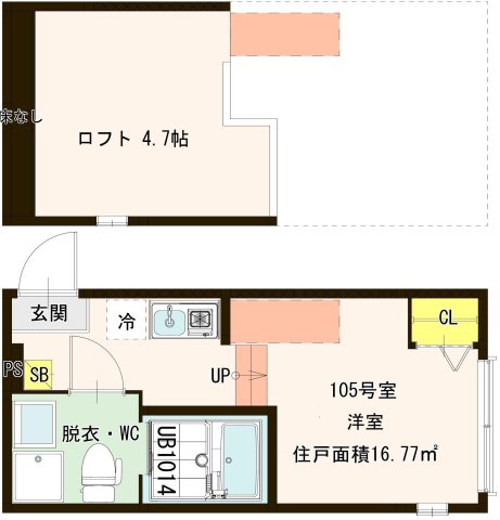 【Ottantatre’北綾瀬の間取り】