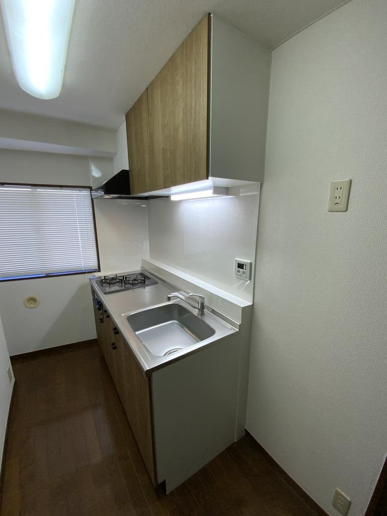 キッチン　ガスコンロ設置予定