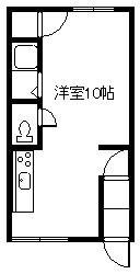オリス芦別Ｌの間取り