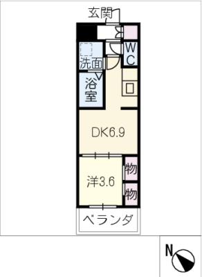 ｍｅＬｉＶ三好ケ丘の間取り