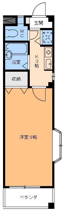 ハウスアートIIの間取り