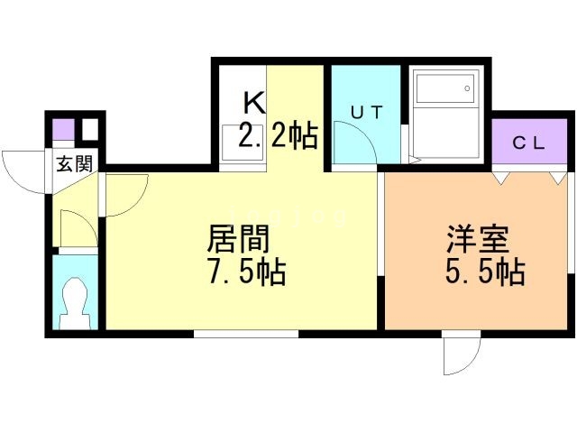 ステラアニマートの間取り