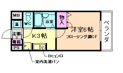 サンライト八王寺の間取り