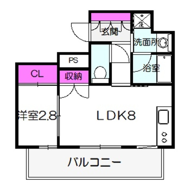 トーシン桃ヶ池公園の間取り