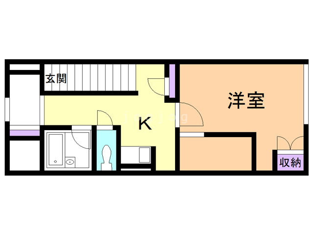 レオパレスＮＩＳＨＩＫＩの間取り