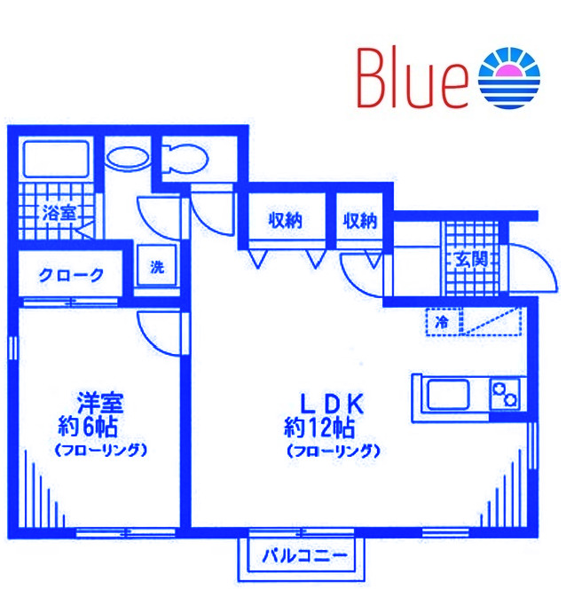 PAL港南 A棟の間取り