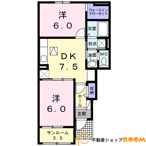 シャトー・プルミエールの間取り