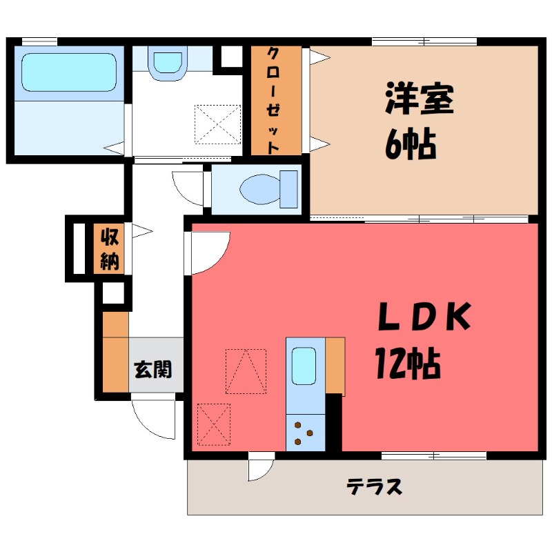 ヴィクトワールの間取り