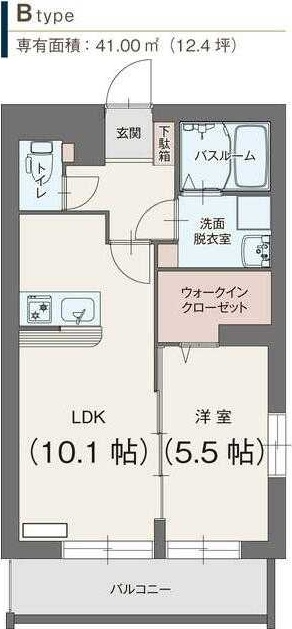 ピーノ湘南の間取り