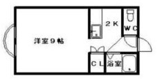 パラシオン琴似の間取り