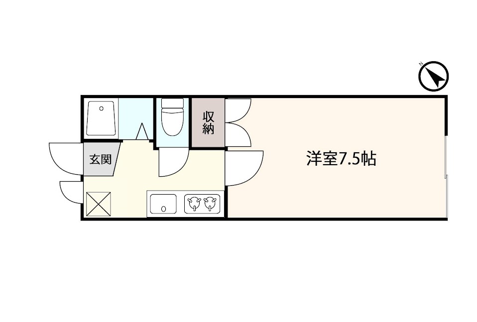 ラ・ネージュ小柳の間取り