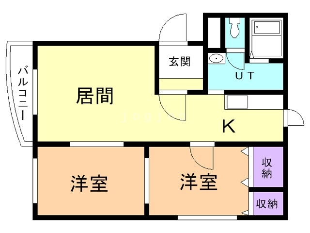 サニーホームズIIの間取り