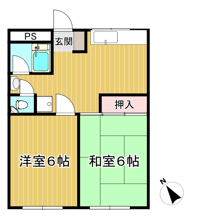 サンライズ江東の間取り