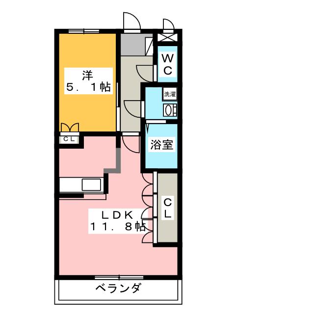 グランコートの間取り