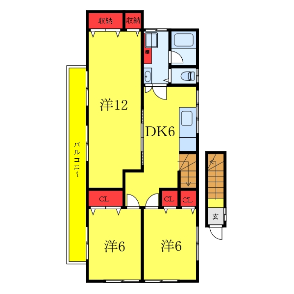 ファイン西台の間取り