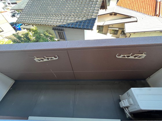 バルコニー　※別部屋の写真です
