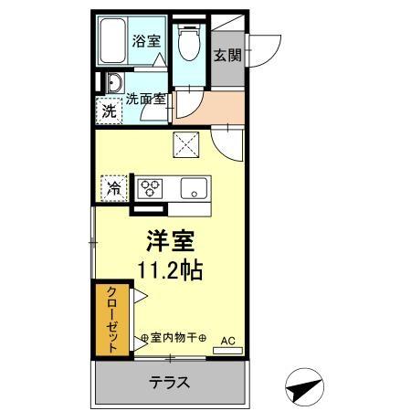 モンレーヴ住吉の間取り