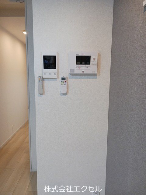 セキュリティ　来訪者の姿が確認できます。