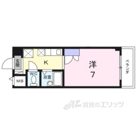 WestPalaceの間取り写真