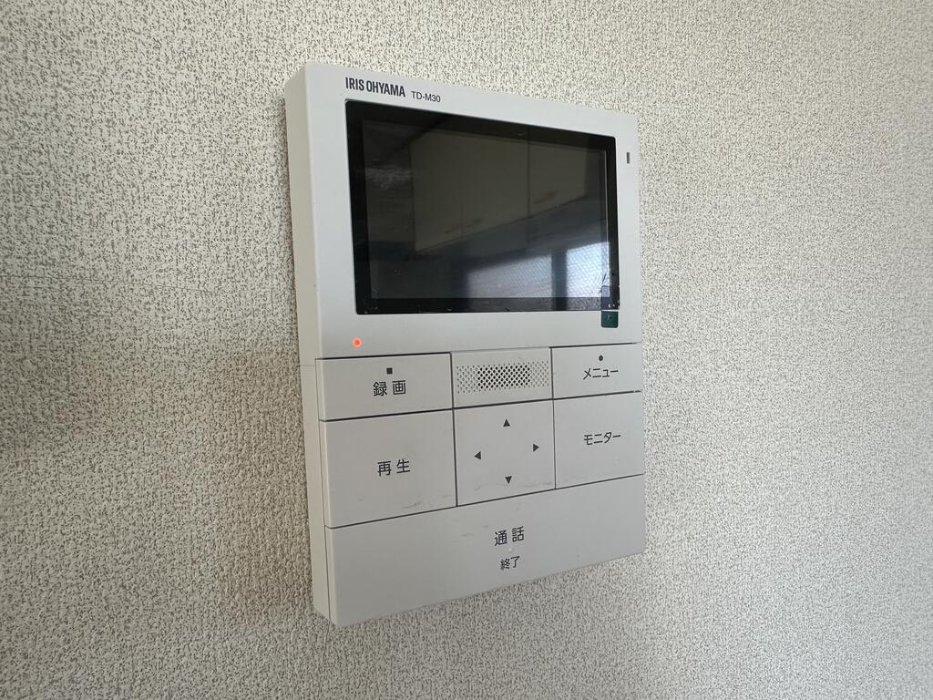 セキュリティ　モニター付きインターホン