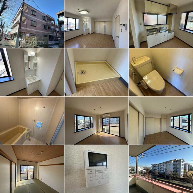 建物外観　タイル張りの外観