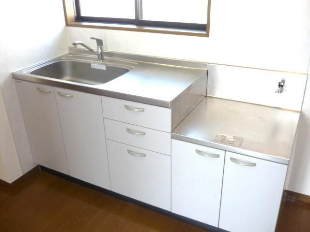 キッチン　ガスコンロ設置可