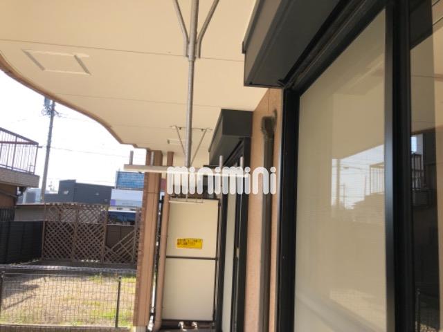 バルコニー　洗濯物が干せます