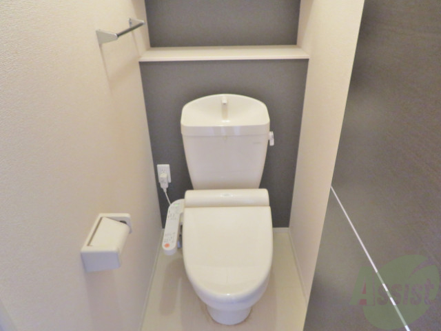 トイレ　トイレはシンプルかつオーソドックスで使いやすそうです。