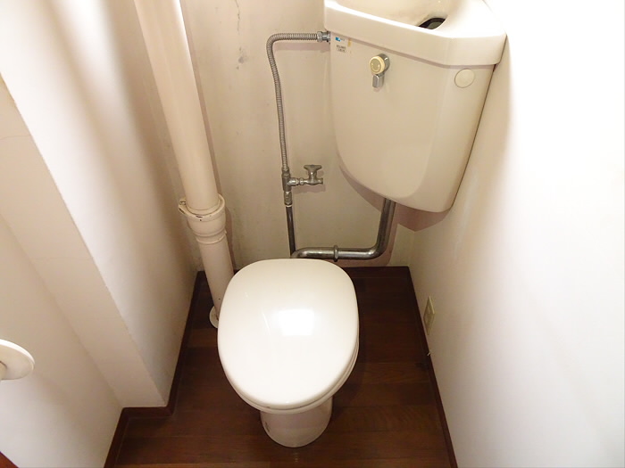 トイレ　ゆったりとした空間のトイレです