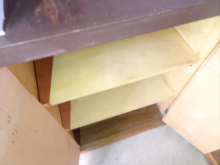 収納　大きなスペースがあり、収納には困りません