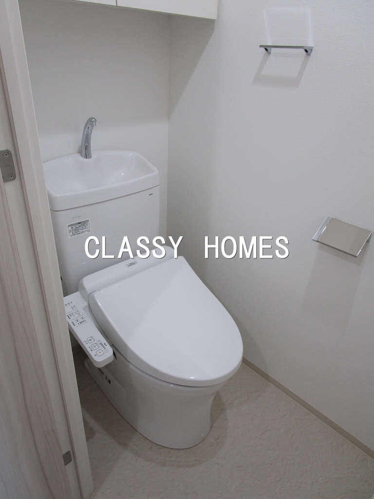 トイレ　2021年竣工　アーバネックス大井仙台坂：トイレ